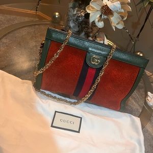 Authentic Gucci Ophidia Chain Shoulder Bag